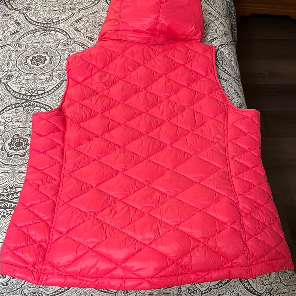 Tek Gear Pink Quilted Hooded Jacket - Picture 3 of 3